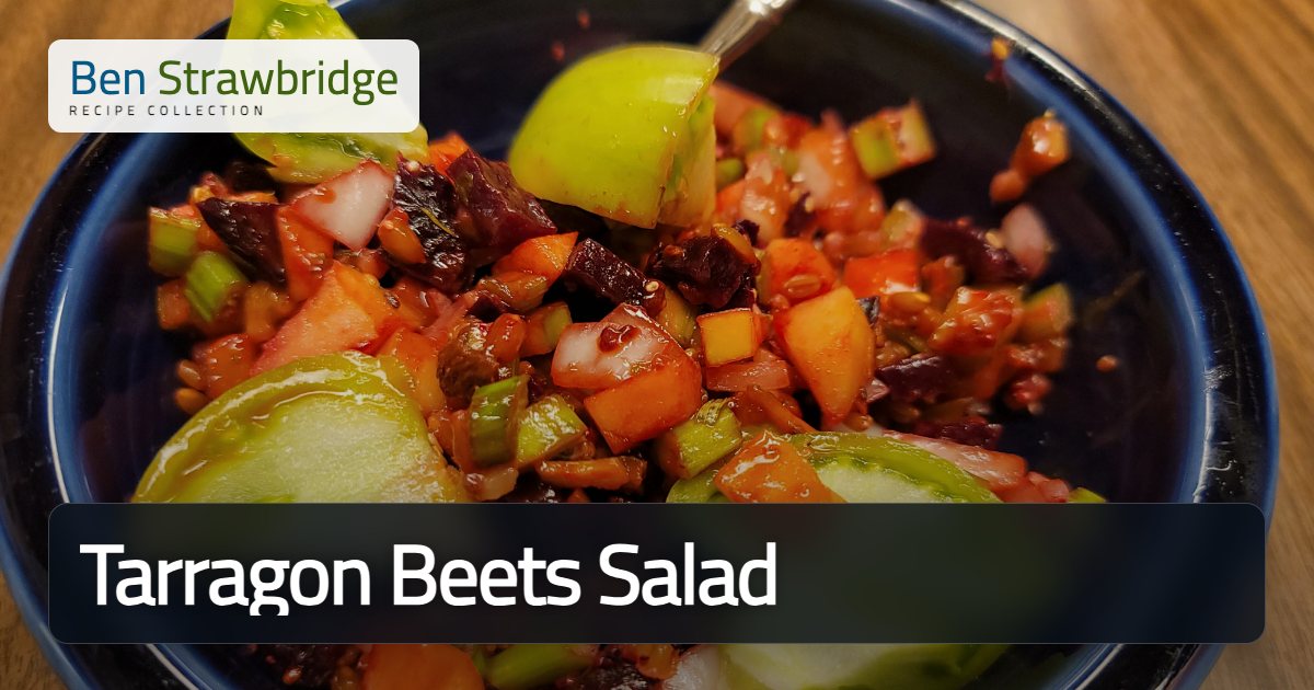 Tarragon Beets Salad | Recipes on BenStrawbridge.com