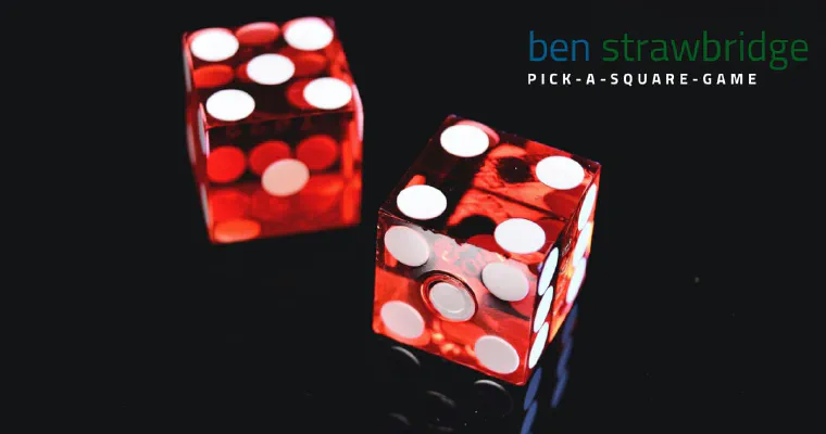 The basic Pick-a-Square game grid