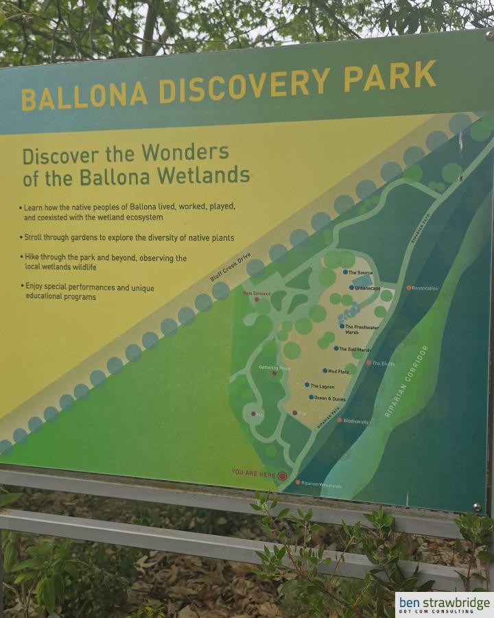 Ballona Discovery Park's native plant trail
